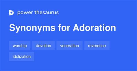 synonyms for adoration.